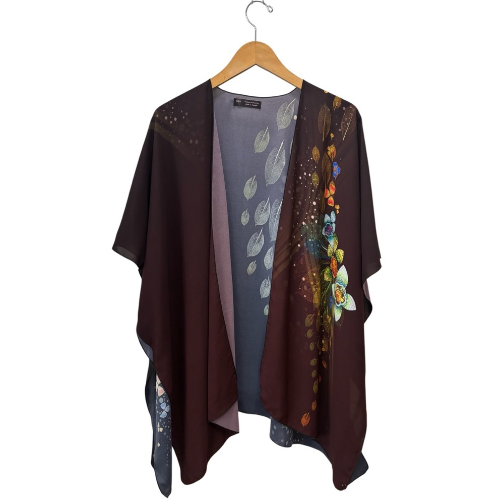 Designed in Canada Kimono Wrap Cape